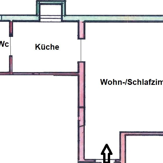 Helle 1-Zimmerwohnung – Ideal für Alleinstehende, Pendler und Studenten - Photo 1