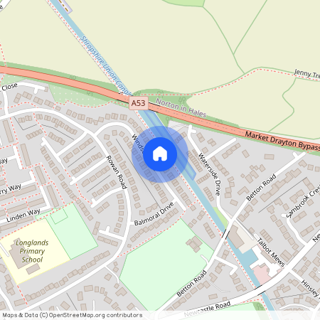 16 Windsor Drive, Market Drayton, Shropshire, TF9 1RL