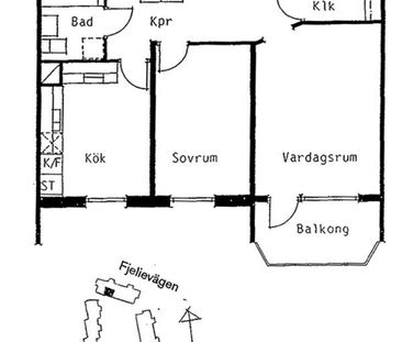 Fjelievägen 13 B, Lund Centrum - Foto 1