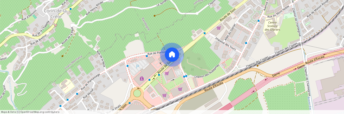 3960, Sierre, Route de Sion, 91