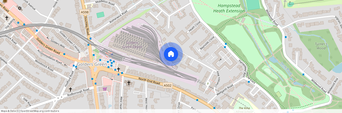 Chandos Way, Hampstead Reach, London, London, NW11