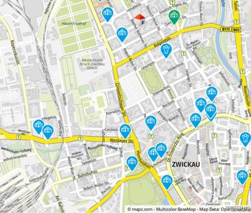 2-Zimmer-Wohnung mit BALKON und Einbauküche in Zwickau-Nordvorstadt... - Photo 6