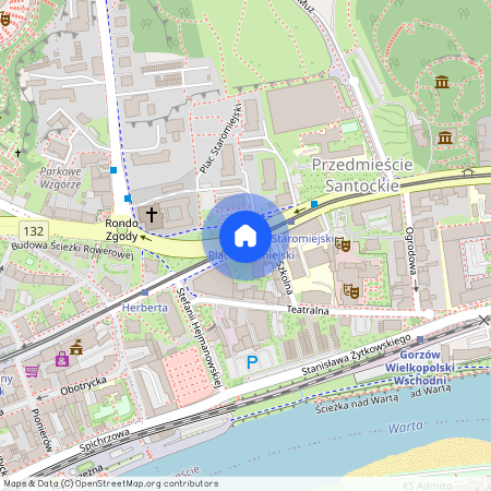 Centrum, Gorzów Wielkopolski, Warszawska