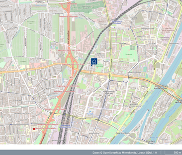 Helle 3-Raumwohnung im Herzen der Stadt ! - Foto 1