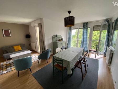 RENNES, allée de Lanester, chambre à louer dans un appartement de type 4 meublé d'une superfici... - Photo 3