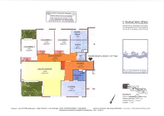 Location Appartement 4 pièces 128m² - Photo 1