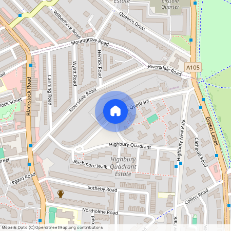 Highbury, Highbury Quadrant, N5, London