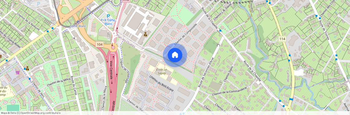 Chemin de Compostelle 19, Lancy