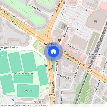 Crow Road, Anniesland, Glasgow, G13
