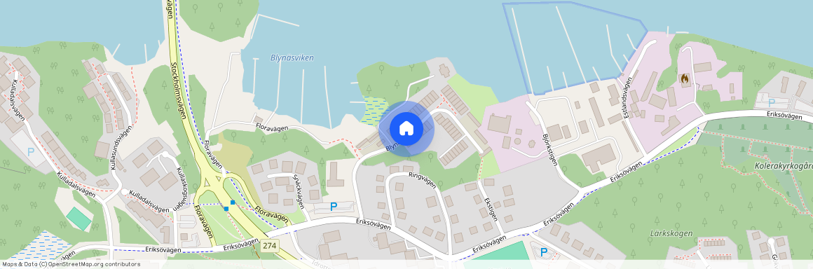 Blynäsvägen, Vaxholm