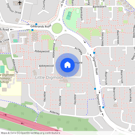 Acregate, Lancashire WN8