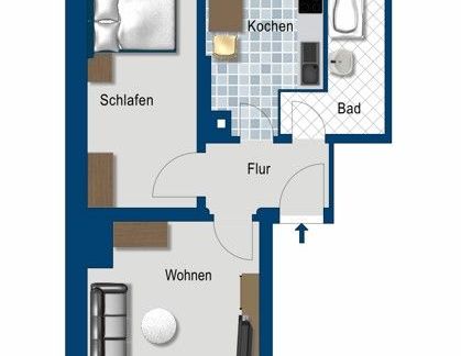 Erstbezug nach Sanierung! - Photo 1