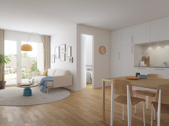 3.5 Zimmer, 74 m², EG - Foto 1