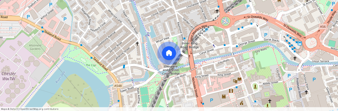 Tower Wharf, Chester, CH1