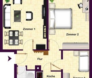 Kaßberg! Ahornstraße! Halbes Jahr-halbe (Kalt)Miete - Photo 5