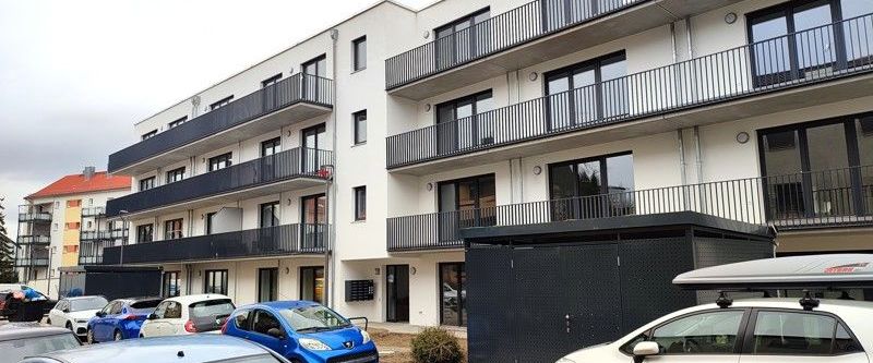 Barrierearm wohnen im NEUBAU - geräumige 1-Zi.-Whg. mit Balkon und Einbauküche - Foto 1