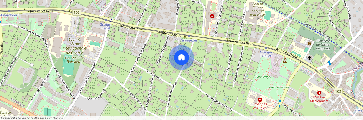 Avenue de l'Ermitage 16, 1224 Chêne-Bougeries