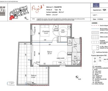 Location Appartement 2 pièces 46m² FREJUS 83600 - Photo 2