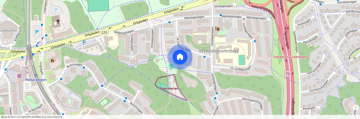 Gubbängen, Stockholm, Fredagsvägen 20