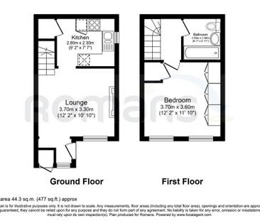 1 bedroom terraced house to rent - Photo 5