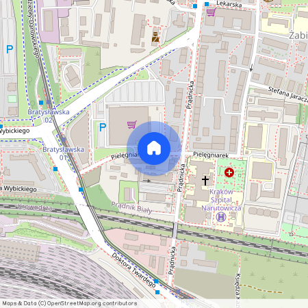 ul. Pielęgniarek, Krowodrza Górka, Prądnik Biały, Kraków, małopolskie