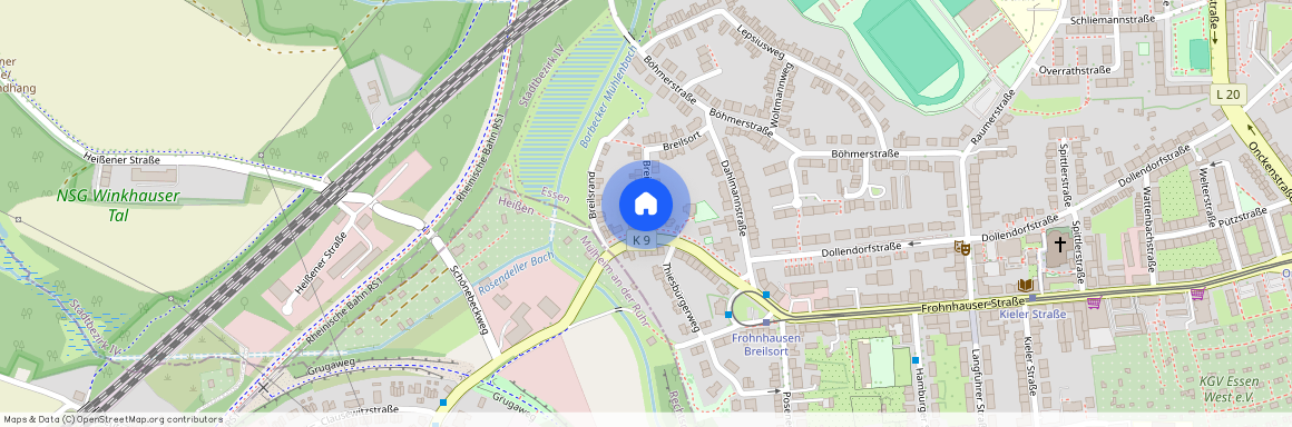 Breilsort 1, 45144 Essen OT Frohnhausen