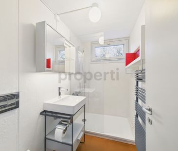 Wohnen in einer Ikone der Schweizer Architektur | Einzigartige Maisonettewohnung im denkmalgeschützten Atelier-5-Ensemble in Flamatt - Photo 3