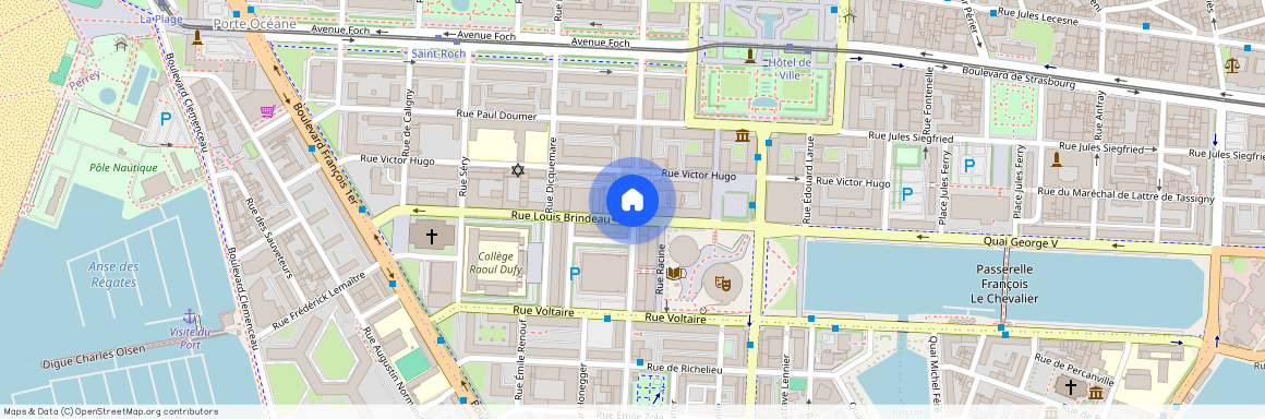 Quartier Centre Ville, rue Bernardin de saint Pierre, 76600, Le Havre