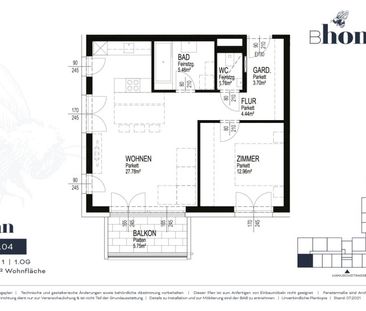 Wunderschöne 2-Zimmer-Wohnung mit Balkon in zentraler Lage in Linz ... - Photo 2
