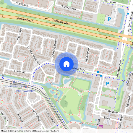 Beroepenbuurt, 1188 CN, Poortwachter, Amstelveen