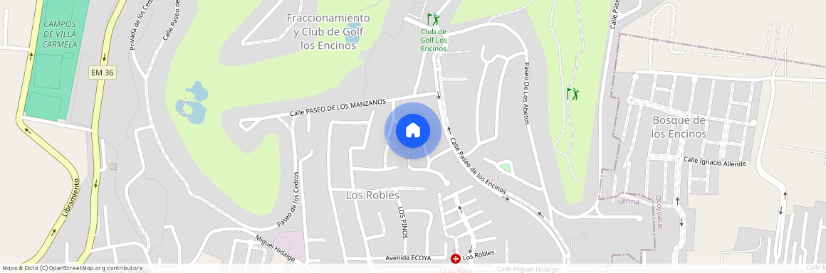 México, Fraccionamiento y Club de Golf los Encinos, Lerma