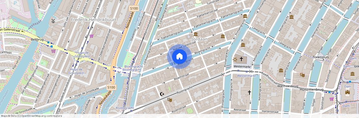 Jordaan, 1015 TH, Bloemgracht, Amsterdam