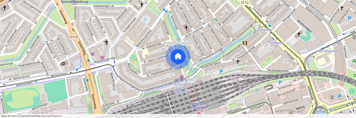 Provenierswijk, 3033 GH, Spoorsingel, Rotterdam