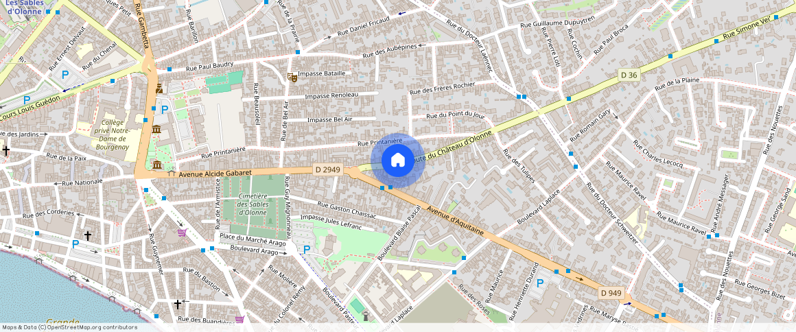 VENDEE (85), - PAYS-DE-LA-LOIRE, LES SABLES D OLONNE (85100)