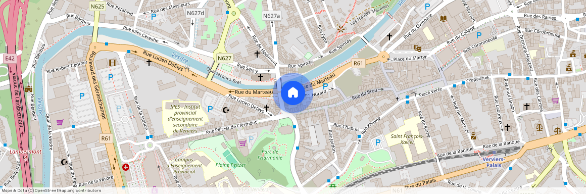 Rue Henri Hurard, 67, A, 4800, Verviers
