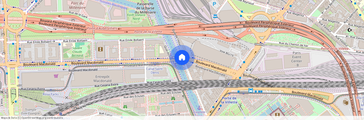 Boulevard MacDonald, Francja, Paris