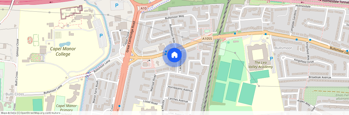 St Giles Court *, 160 Bullsmoor Lane, Enfield, EN1