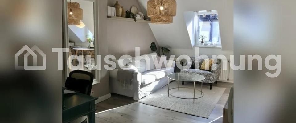 TAUSCHWOHNUNG Biete 40qm, 2ZKB Altbau DG, Bremen Findorff - Foto 1