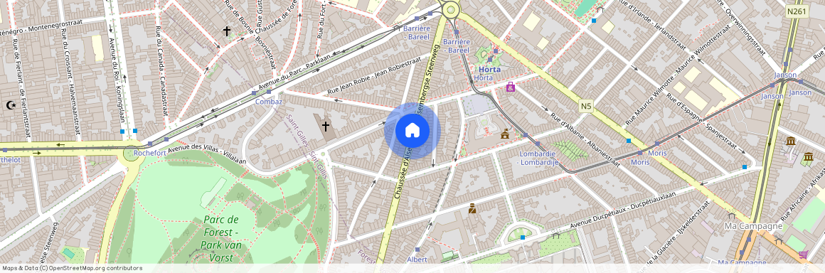 Chaussée d'Alsemberg 0, Saint-Gilles