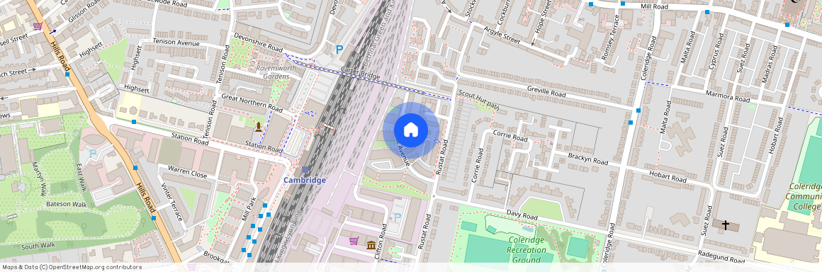 Rustat Avenue, Cambridge, CB1