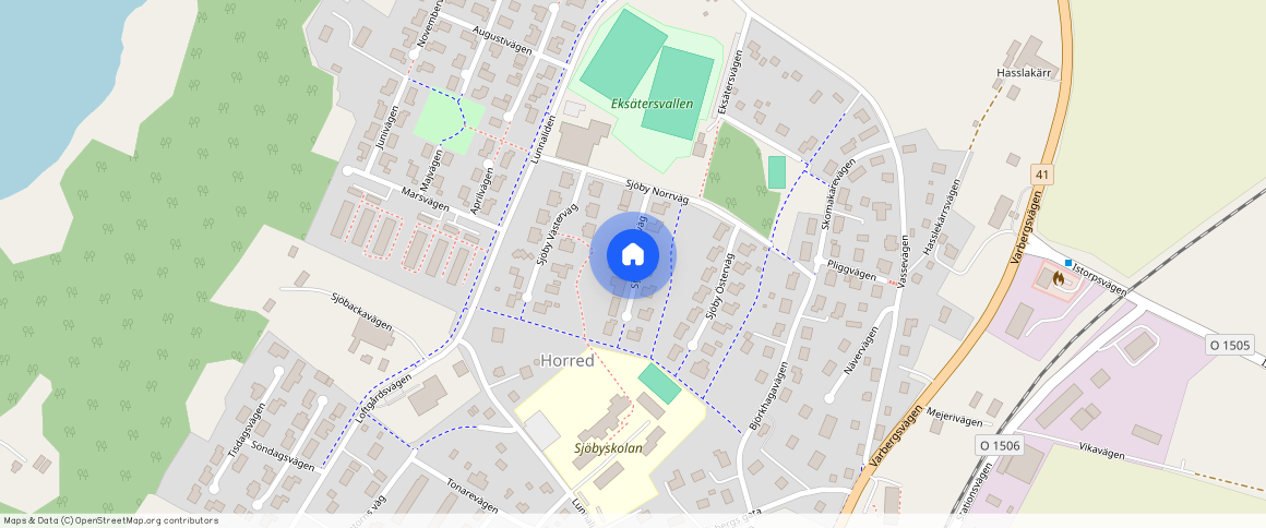 Sjöby mellanväg, Horred