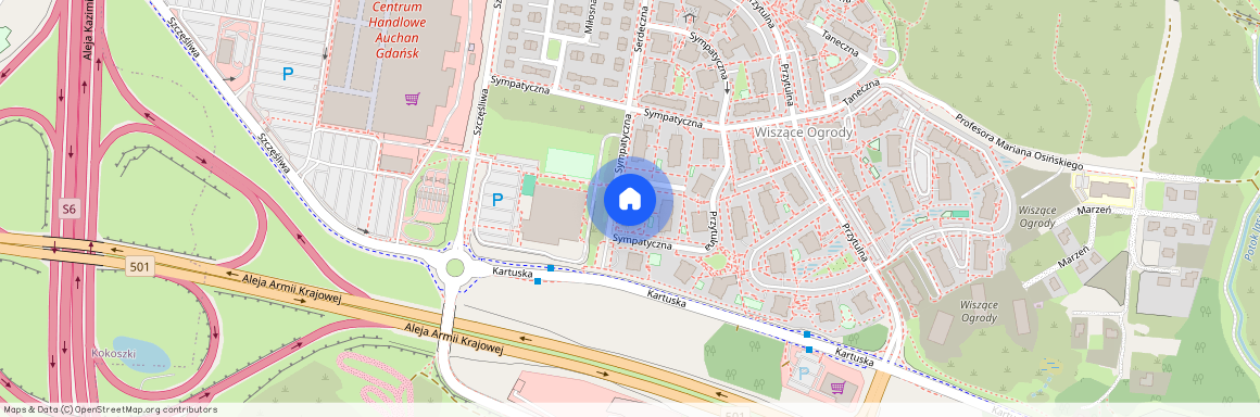 Sympatyczna, Jasień, Gdańsk, pomorskie
