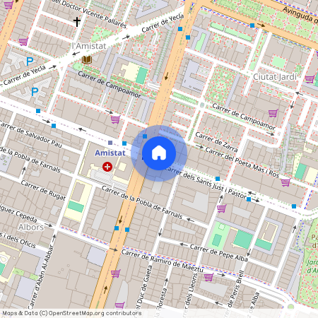 Carrer dels Sants Just i Pastor, 45, 46021 Valencia, Spain