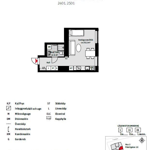 Pollettgatan, Helsingborg - Foto 1