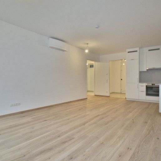 Gartenwohnung in Wels, Neubau 2022: 2 Zimmer, 59 m², Terrasse, Tiefgaragenplatz, provisionsfrei für Mieter - Photo 1
