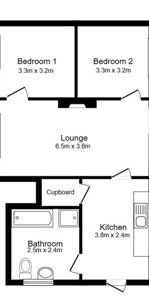 2 bedroom flat to rent - Photo 2