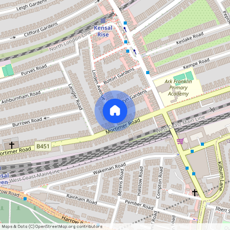 Linden Avenue, Kensal Rise, NW10, London