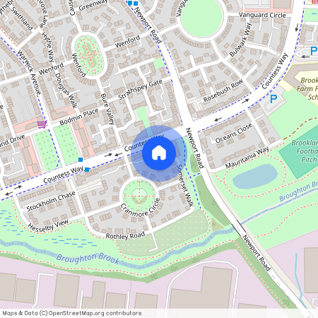 unnamed road, Monkston, MK10 7BZ, United Kingdom, Milton Keynes