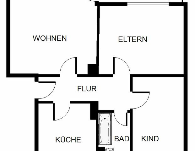 3-Zimmer-Wohnung in Gelsenkirchen Hassel - Photo 1