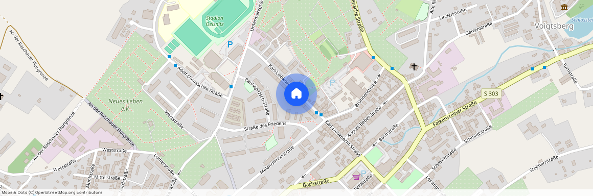 Karl-Liebknecht-Str. 41, 08606 Sachsen - Oelsnitz / Vogtland